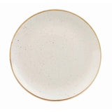Churchill Stonecast Round Coupe Plate Barley White 200mm (Pack of 12) - DK518 Plates Churchill