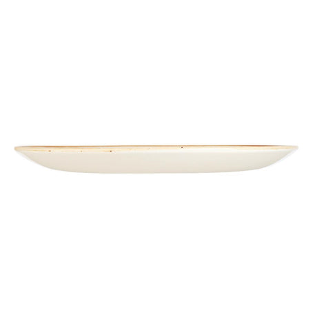 Churchill Stonecast Round Coupe Plate Barley White 200mm (Pack of 12) - DK519 Plates Churchill