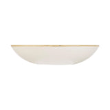Churchill Stonecast Round Coupe Bowl Barley White 200mm (Pack of 12) - DK523 Bowls Churchill