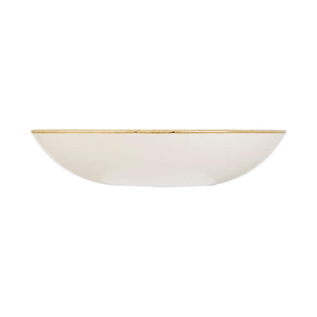 Churchill Stonecast Round Coupe Bowl Barley White 200mm (Pack of 12) - DK523 Bowls Churchill