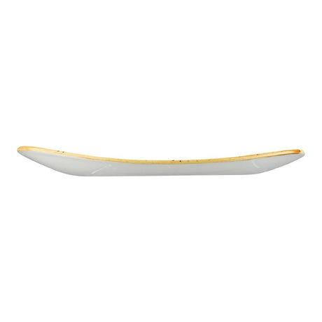 Churchill Stonecast Triangle Plate Barley White 305mm (Pack of 6) - DK524 Plates Churchill