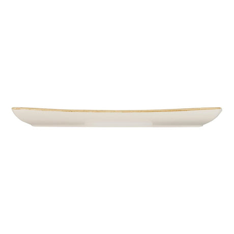 Churchill Stonecast Rectangular Plate Barley White 350 x 185mm - DK527 Plates Churchill