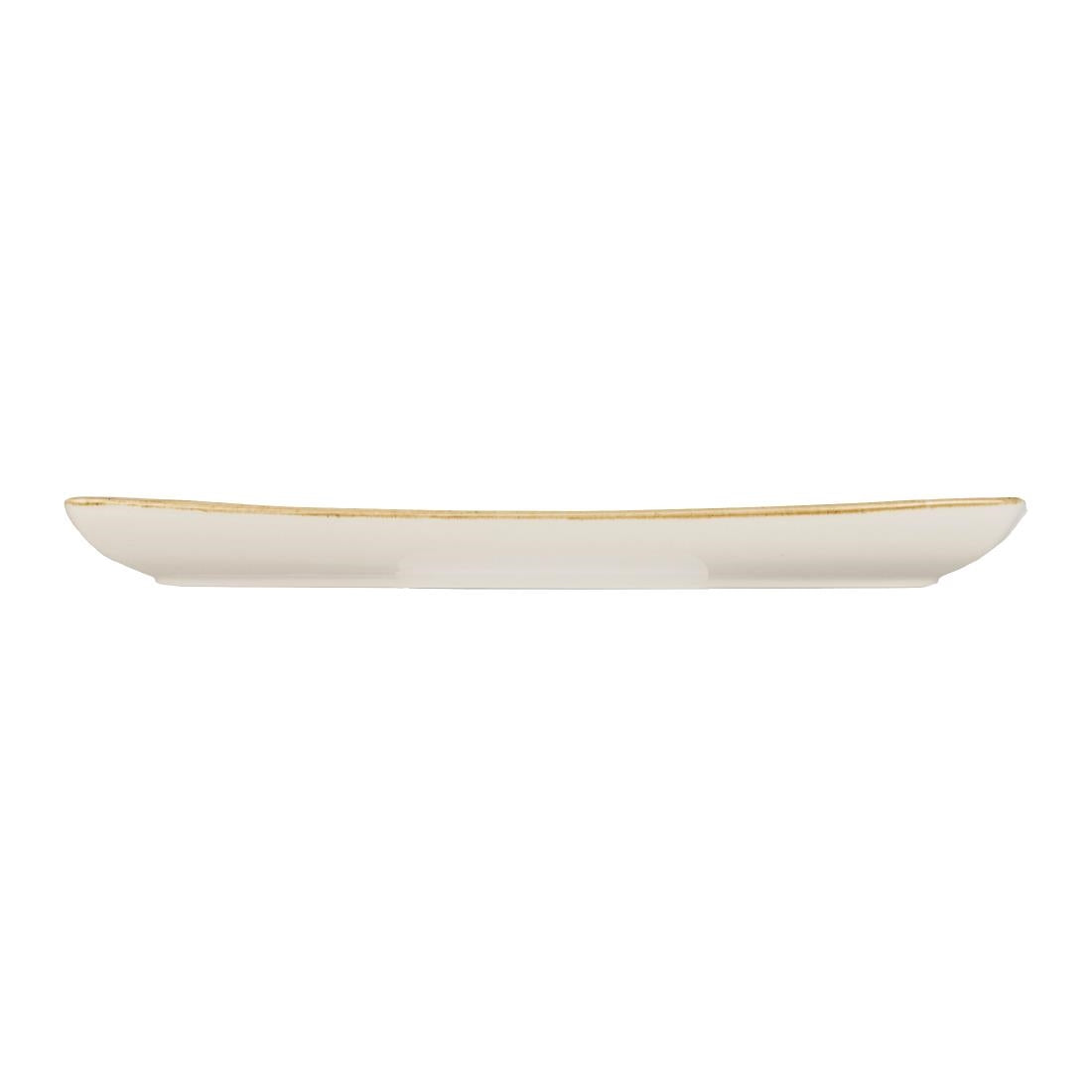 Churchill Stonecast Rectangular Plate Barley White 295 x 150mm - DK528 Plates Churchill