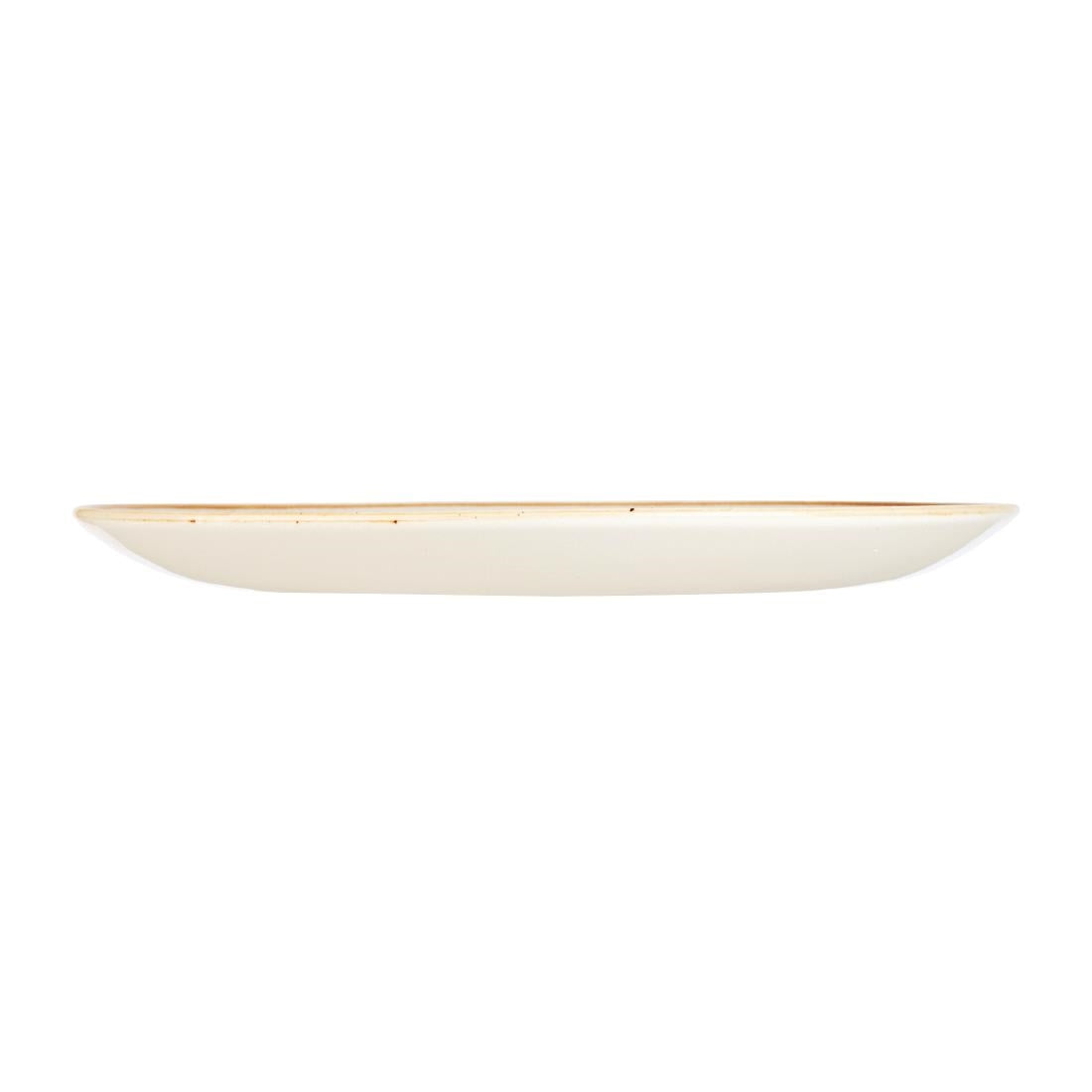 Churchill Stonecast Round Coupe Plate Spiced Orange 295mm (Pack of 12) - DK536 Plates Churchill