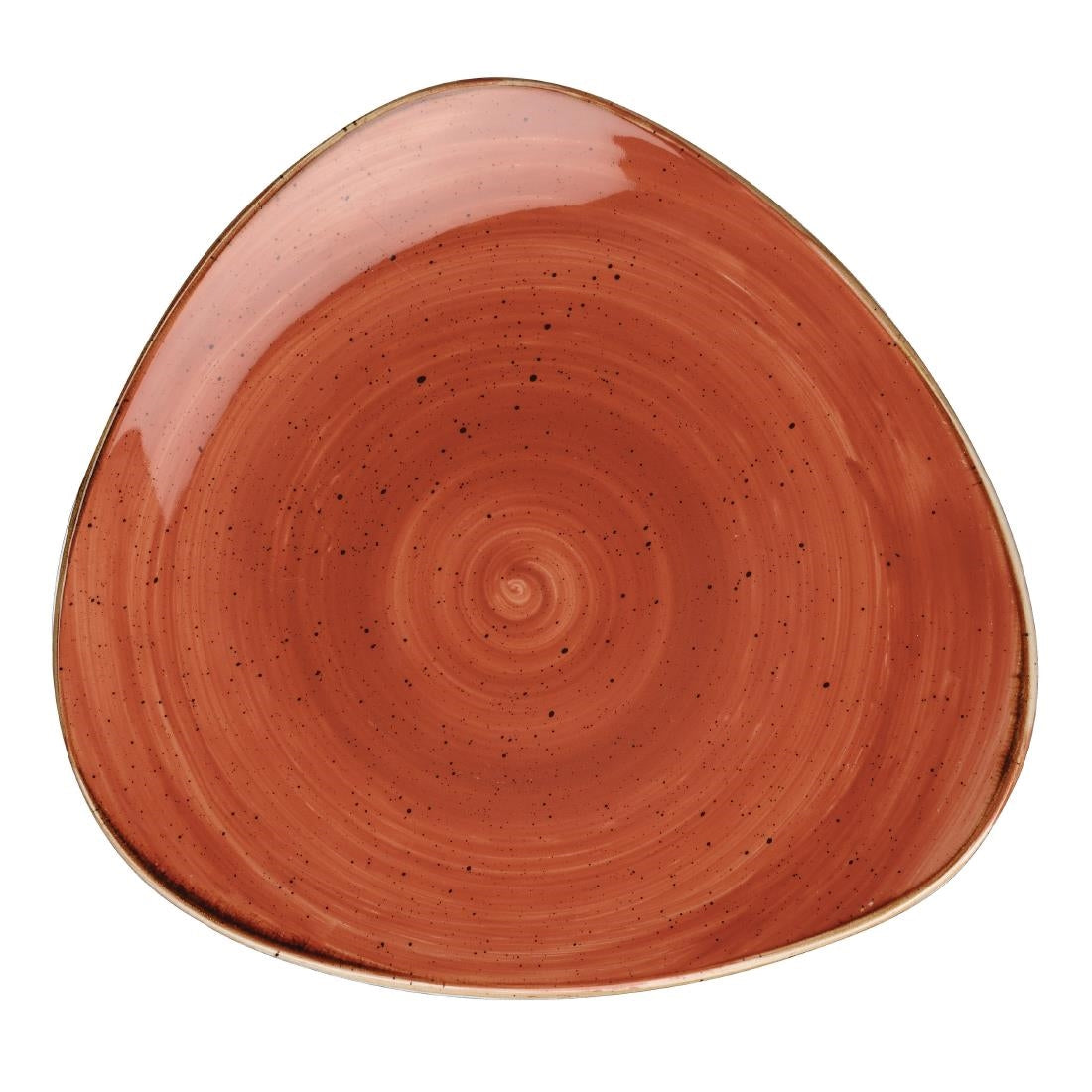 Churchill Stonecast Round Plate Spiced Orange 315mm (Pack of 6) - DK541 Plates Churchill