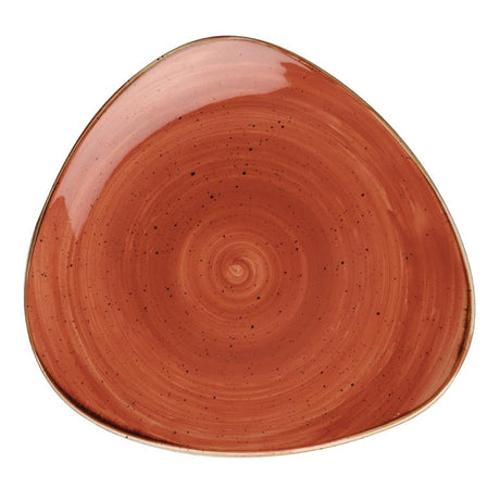 Churchill Stonecast Round Plate Spiced Orange 315mm (Pack of 6) - DK541 Plates Churchill