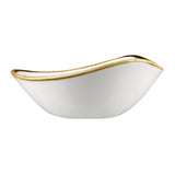 Churchill Stonecast Round Bowl Spiced Orange 200mm (Pack of 12) - DK543 Bowls Churchill