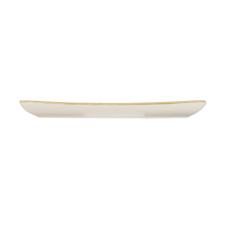 Churchill Stonecast Rectangular Plate Spiced Orange 350 x 185mm - DK544 Plates Churchill