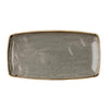 Churchill Stonecast Rectangular Plate Peppercorn Grey 350 x 185mm (Pack of 6) - DK561 Plates Churchill