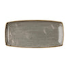 Churchill Stonecast Rectangular Plate Peppercorn Grey 295 x 150mm - DK562 Plates Churchill