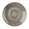 Churchill Stonecast Round Cappuccino Saucers Peppercorn Grey 185mm - DK567 Churchill Super Vitrified Churchill   