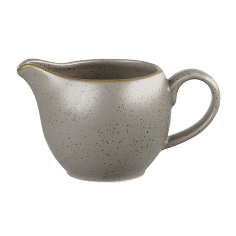 Churchill Stonecast Milk Milk Jugs Peppercorn Grey 113mm (Pack of 4) - DK568 Churchill Super Vitrified Churchill   