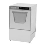 Buffalo Digital Undercounter Glass Washer with Drain Pump 400mm Basket 2.9kW - DK773  Buffalo   