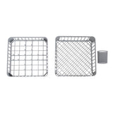 Buffalo Digital Undercounter Glass Washer with Drain Pump 400mm Basket 2.9kW - DK773  Buffalo   