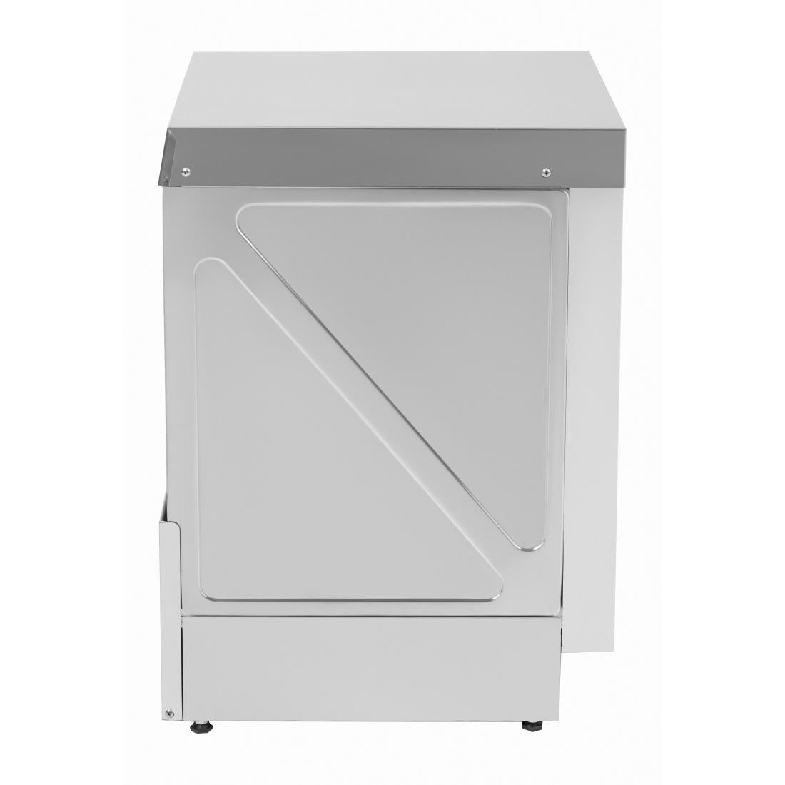 Buffalo Digital Undercounter Glass Washer with Drain Pump 400mm Basket 2.9kW - DK773  Buffalo   