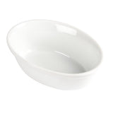Olympia Whiteware Oval Pie Bowls 161mm (Pack of 6) - DK807 Bowls Olympia