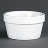 Olympia Whiteware Mediterranean Ramekins White 77mm (Pack of 6) - DK826 Olympia Crockery Olympia   