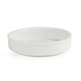 Olympia Mediterranean Stackable Dishes White 102mm (Pack of 6) - DK827 Olympia Crockery Olympia   