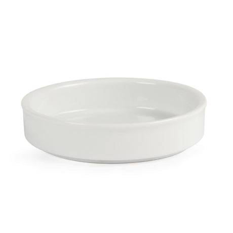 Olympia Mediterranean Stackable Dishes White 102mm (Pack of 6) - DK827 Olympia Crockery Olympia   