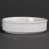 Olympia Mediterranean Stackable Dishes White 134mm (Pack of 6) - DK828 Olympia Crockery Olympia   