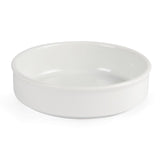Olympia Mediterranean Stackable Dishes White 134mm (Pack of 6) - DK828 Olympia Crockery Olympia   