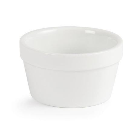 Olympia Whiteware Mediterranean Ramekins White 95mm (Pack of 6) - DK829 Olympia Crockery Olympia   
