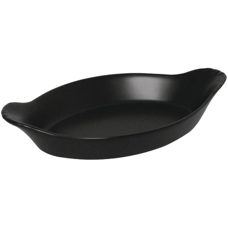 Olympia Mediterranean Oval Eared Dishes 204 x 118mm (Pack of 6) - DK834 Olympia Crockery Olympia   