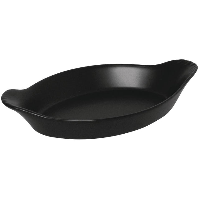Olympia Mediterranean Oval Eared Dishes 204 x 118mm (Pack of 6) - DK834 Olympia Crockery Olympia   