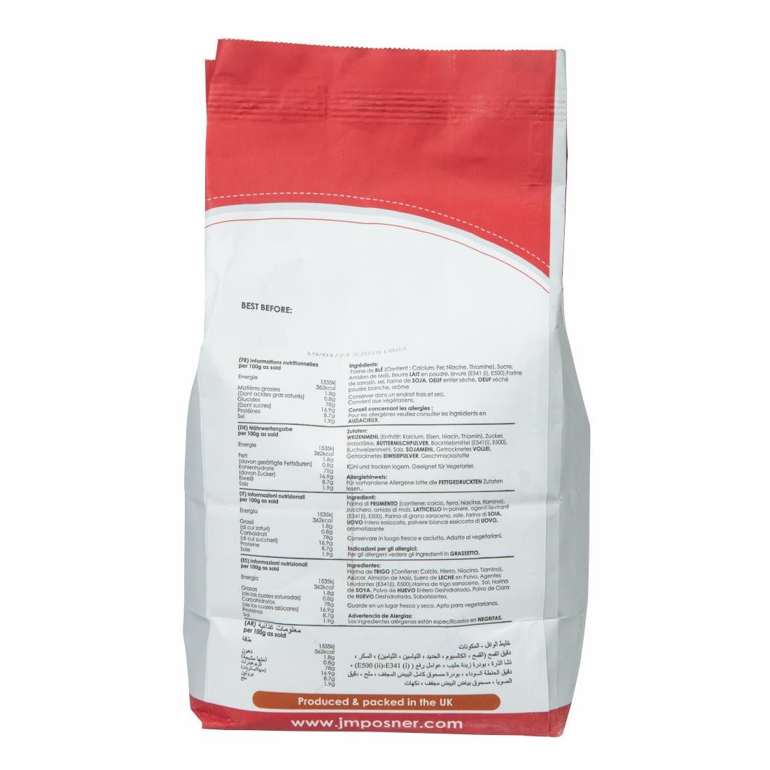 JMP Waffle Mix - 2.3kg Bag - DK846 Waffle Makers JM Posner