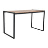 Bolero Steel and Acacia Industrial Bar Table 1800x900mm - DK905 Wooden Tables Bolero   