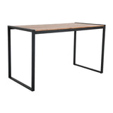 Bolero Steel and Acacia Industrial Bar Table 1800x900mm - DK905 Wooden Tables Bolero   