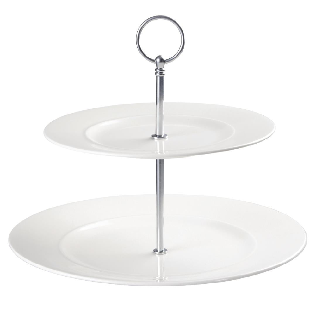 Churchill Alchemy 2 Tier Plate Tower (Pack of 2) - DK998  Churchill   