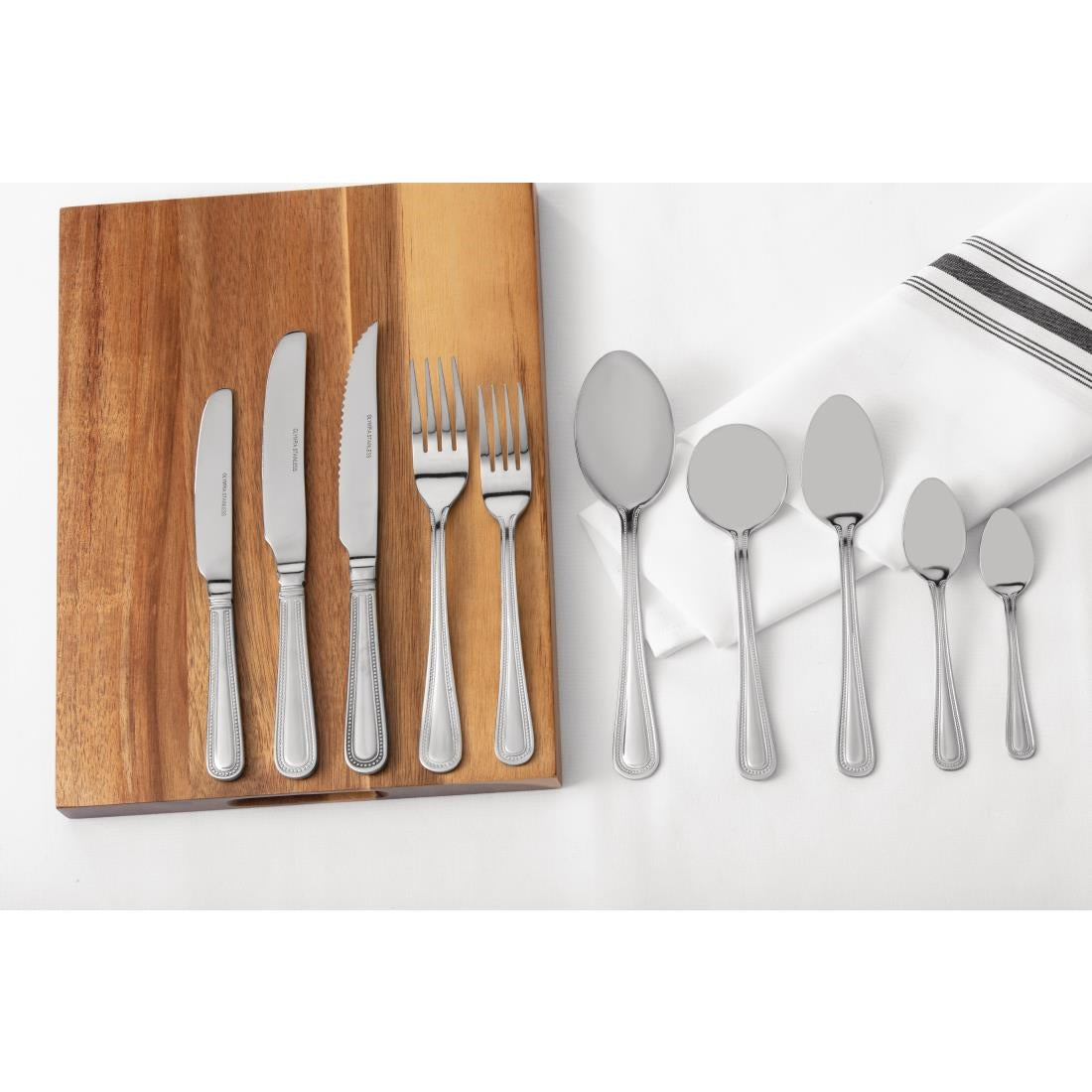Olympia Bead Steak Knives (Pack of 12) - DL102 Olympia Cutlery Olympia   