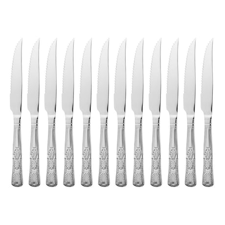 Olympia Kings Steak Knives (Pack of 12) - DL103 Olympia Cutlery Olympia   