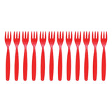 Olympia Kristallon Polycarbonate Forks Red (Pack of 12) - DL118  Olympia   