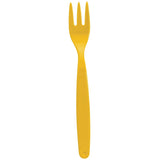 Olympia Kristallon Polycarbonate Forks Yellow (Pack of 12) - DL119  Olympia   