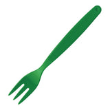 Olympia Kristallon Polycarbonate Forks Green (Pack of 12) - DL120  Olympia   