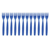 Olympia Kristallon Polycarbonate Forks Blue (Pack of 12) - DL121  Olympia   