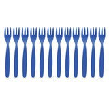 Olympia Kristallon Polycarbonate Forks Blue (Pack of 12) - DL121  Olympia   