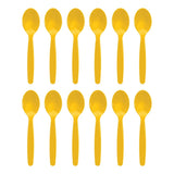Olympia Kristallon Polycarbonate Spoons Yellow (Pack of 12) - DL123 Spoons Olympia
