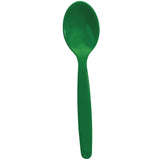 Olympia Kristallon Polycarbonate Spoons Green (Pack of 12) - DL124 Spoons Olympia