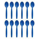 Olympia Kristallon Polycarbonate Spoons Blue (Pack of 12) - DL125 Spoons Olympia