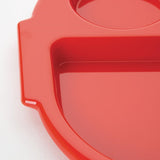 Olympia Kristallon Small Polycarbonate Compartment Food Trays Red 321mm - DL126 Melamine and Polycarbonate Olympia   