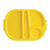 Olympia Kristallon Small Polycarbonate Compartment Food Trays Yellow 321mm - DL127 Melamine and Polycarbonate Olympia   
