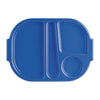 Olympia Kristallon Large Polycarbonate Compartment Food Trays Blue 374mm - U038 Melamine and Polycarbonate Olympia   