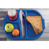 Olympia Kristallon Small Polycarbonate Compartment Food Trays Blue 321mm - DL129 Melamine and Polycarbonate Olympia   