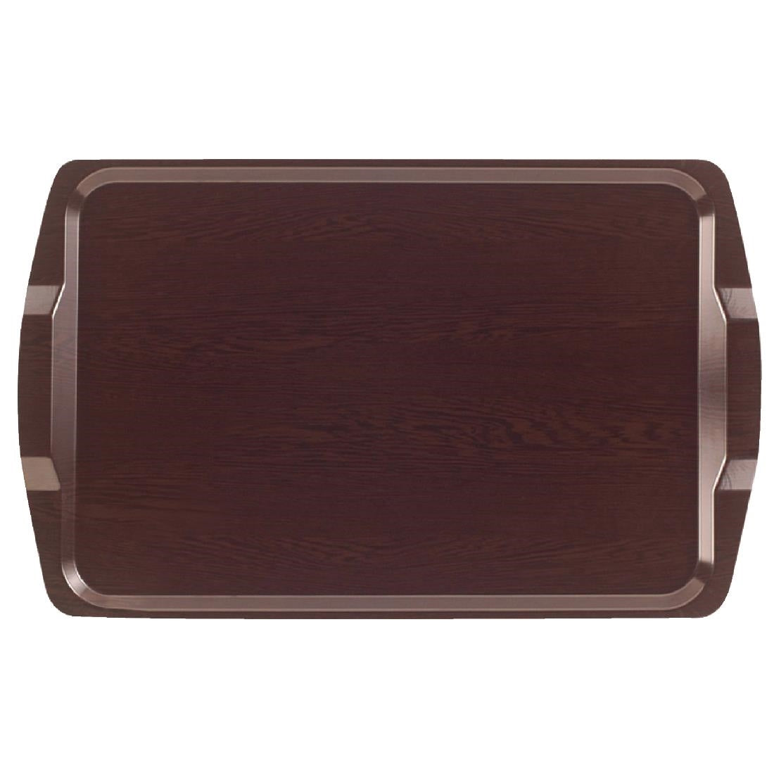 Cambro Venge Laminate Room Service Tray With Handles 640mm - DL157  Cambro   