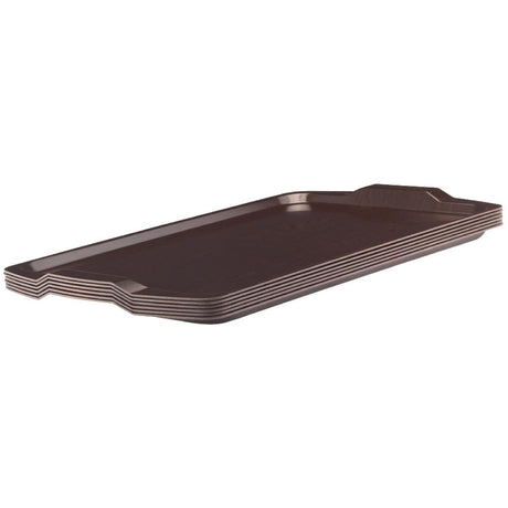 Cambro Venge Laminate Room Service Tray With Handles 640mm - DL157  Cambro   
