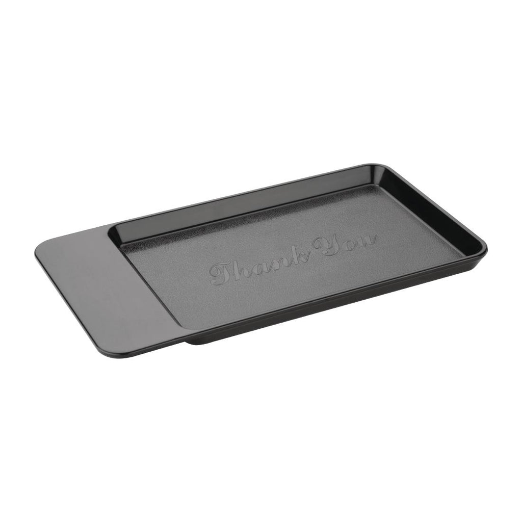 Olympia Black Plastic Tip Tray - DL158  Olympia   
