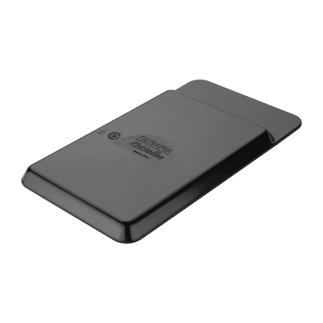 Olympia Black Plastic Tip Tray - DL158  Olympia   